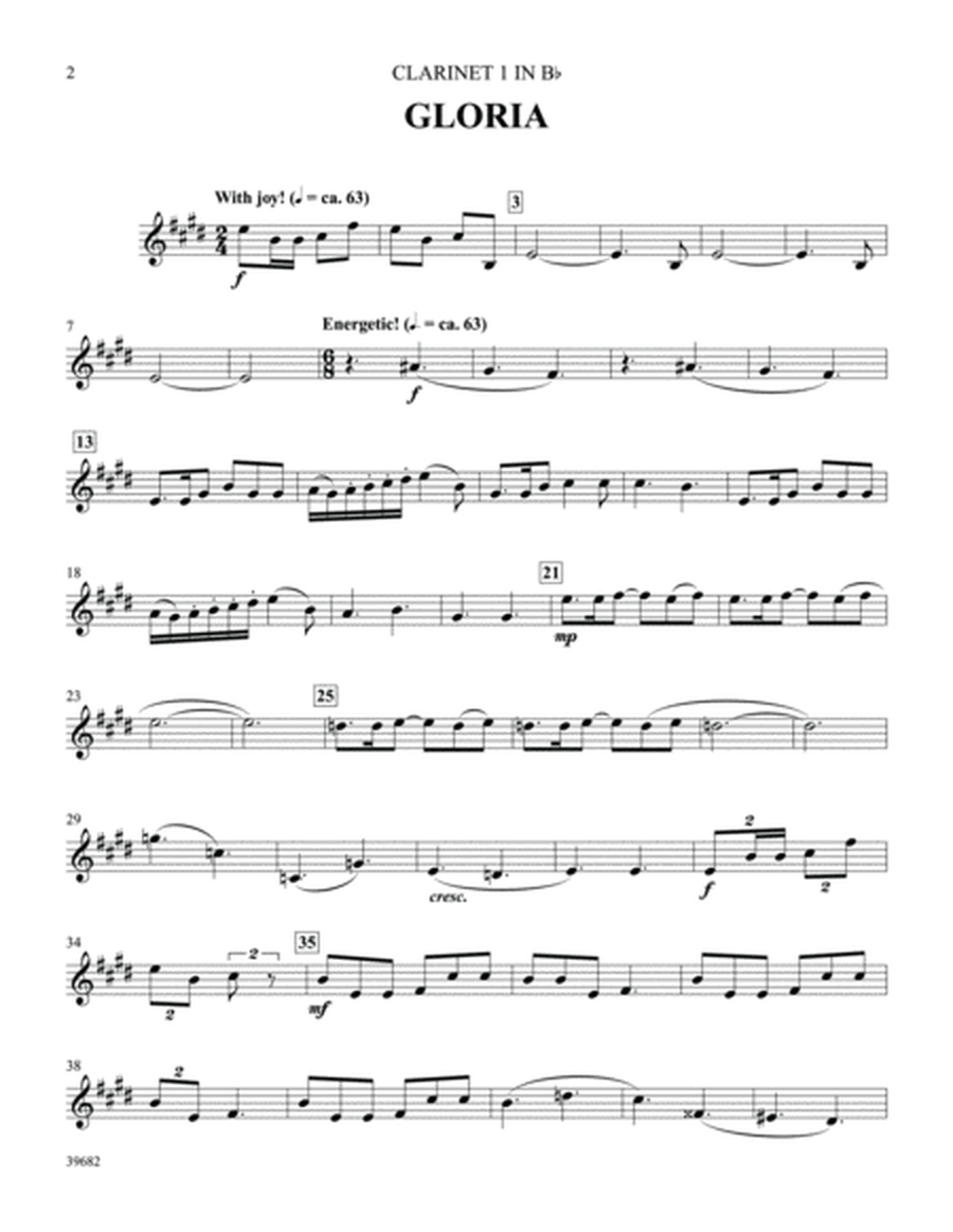 Missa Festiva: 1st B-flat Clarinet