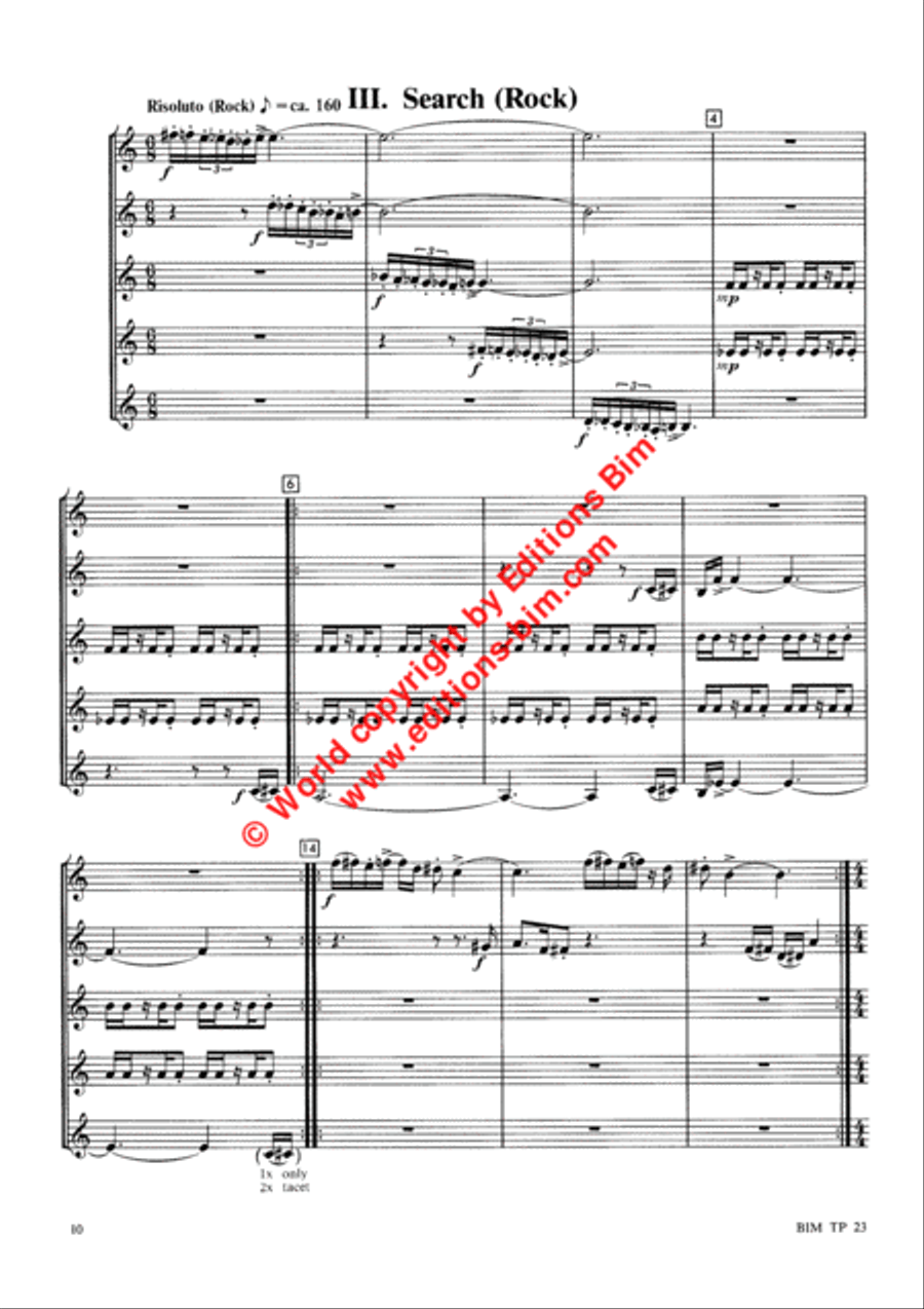 5 Steps to the Answer Trumpet scores gallery preview page 7