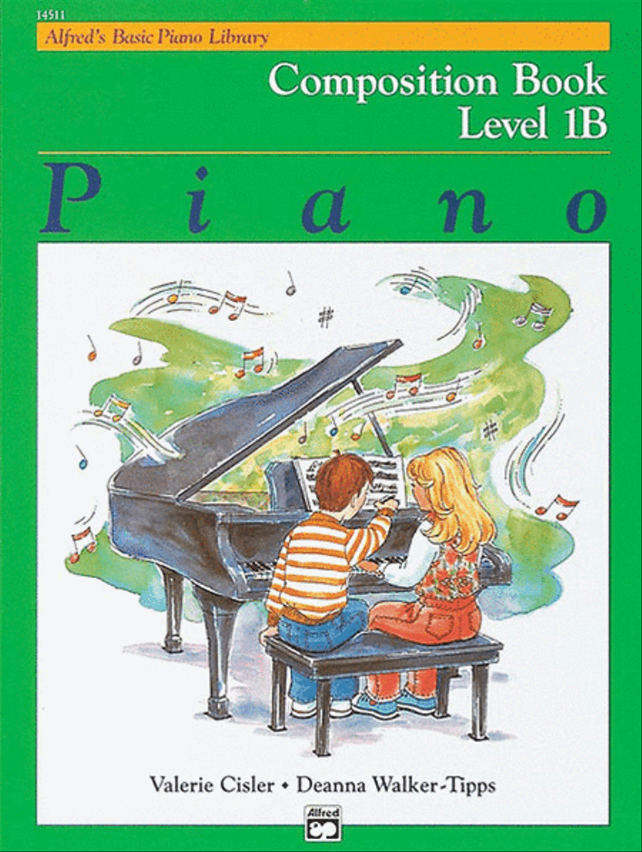 Alfred's Basic Piano Course Composition Book, Level 1B Piano Method scores gallery preview page 1