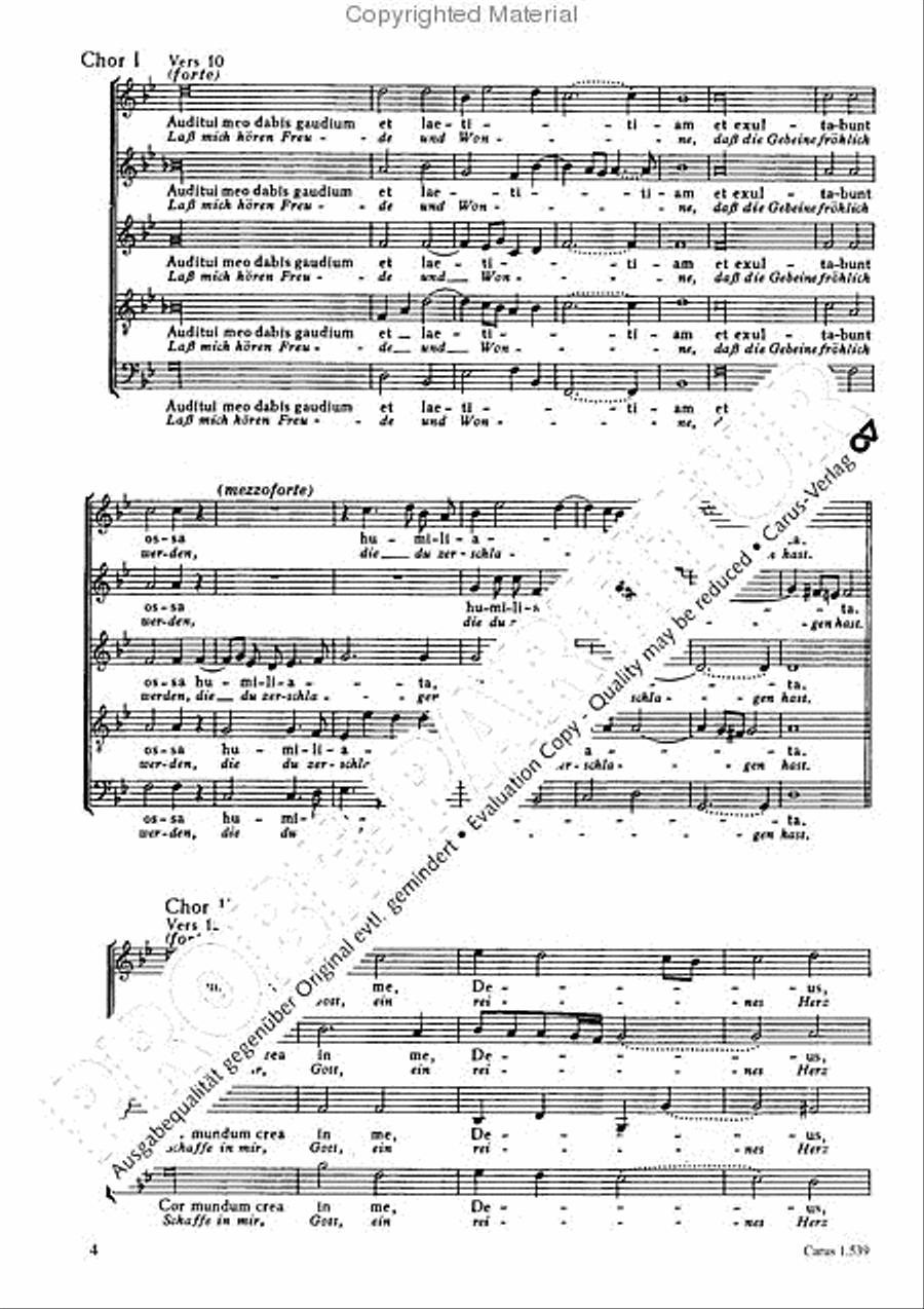 Miserere mei, Deus SSATB scores gallery preview page 5