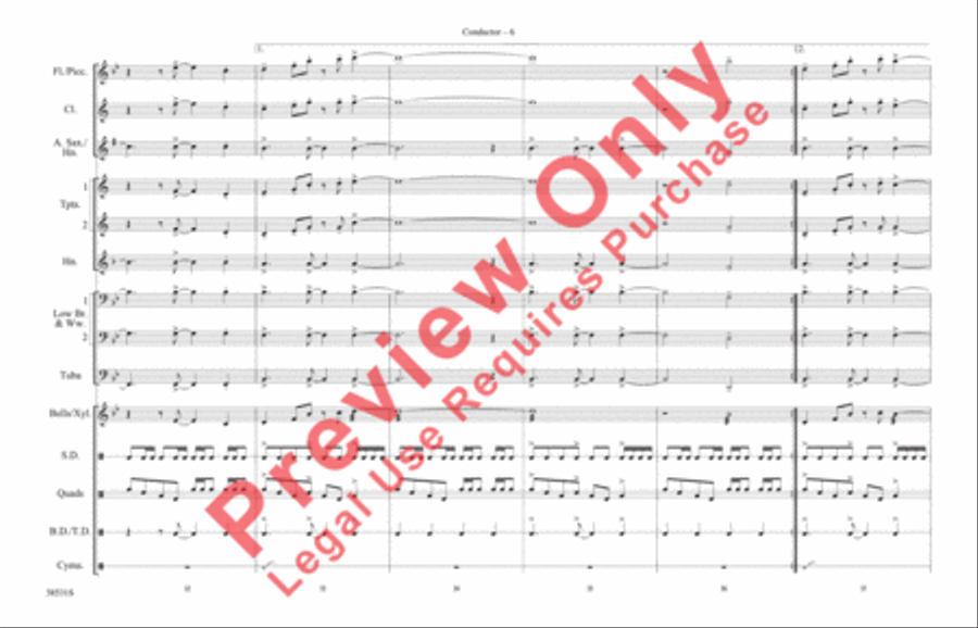 Bellavia Marching Band scores gallery preview page 7