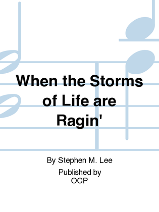 Book cover for When the Storms of Life are Ragin'