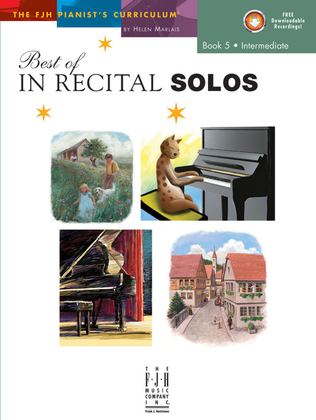 Book cover for Best of In Recital Solos, Book 5 (NFMC)