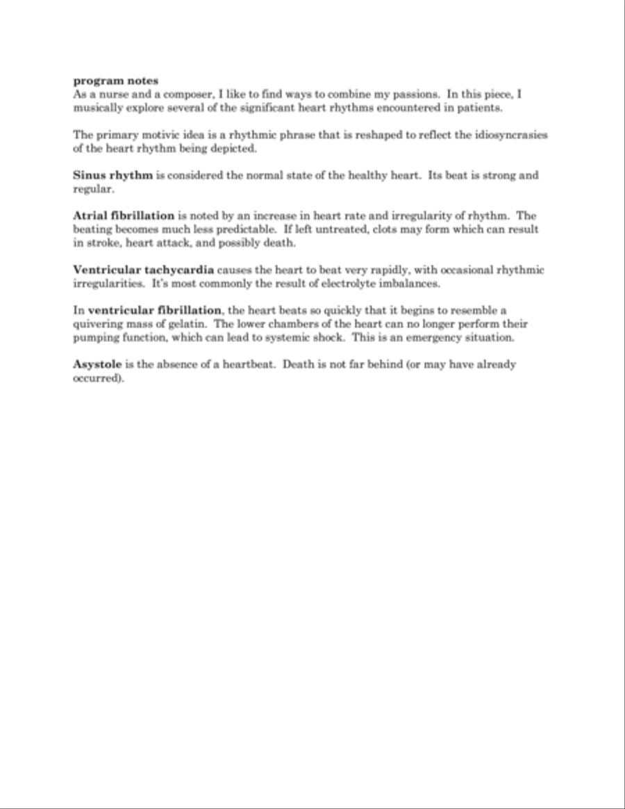 Cardiac Rhythms Brass Ensemble scores gallery preview page 2