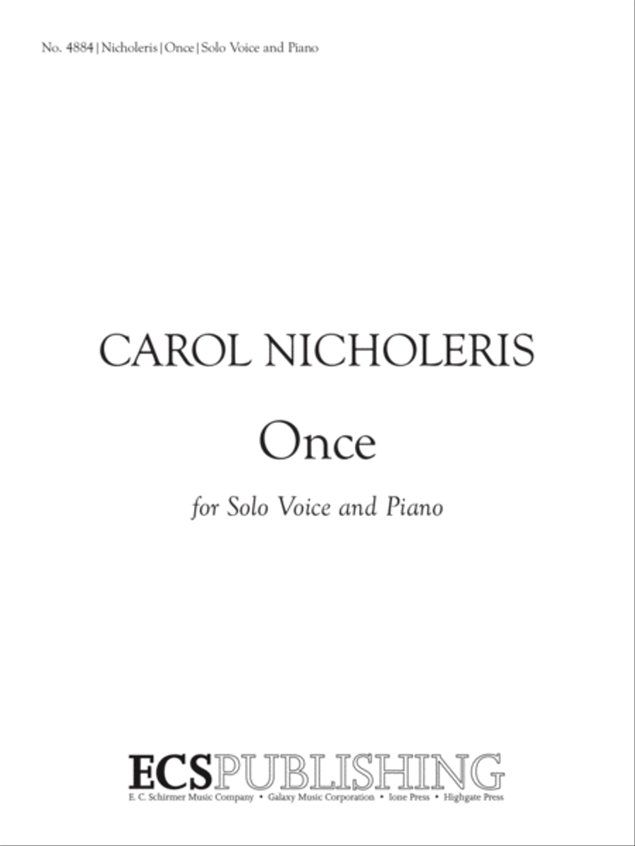 Once Voice Solo scores gallery preview page 1