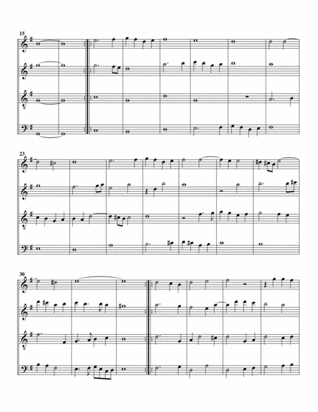 3 consorts a4 (arrangements for 4 recorders)