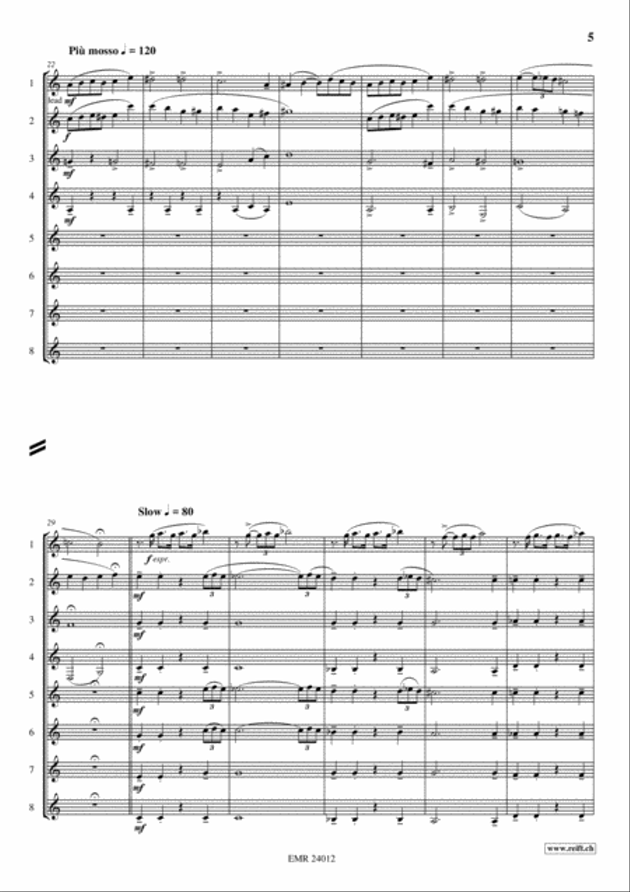 A Portrait A Portrait Euphonium scores gallery preview page 5