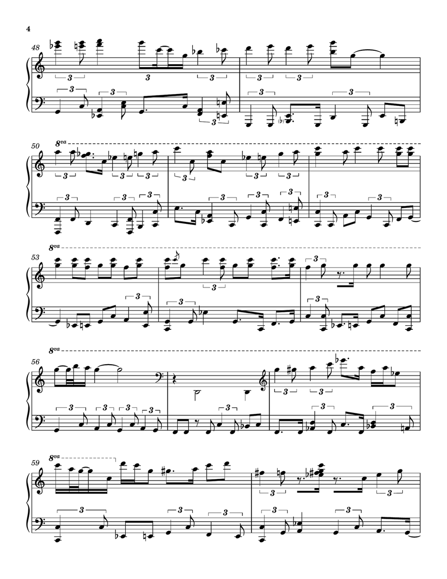 Rock Around The Clock Piano Solo scores gallery preview page 4