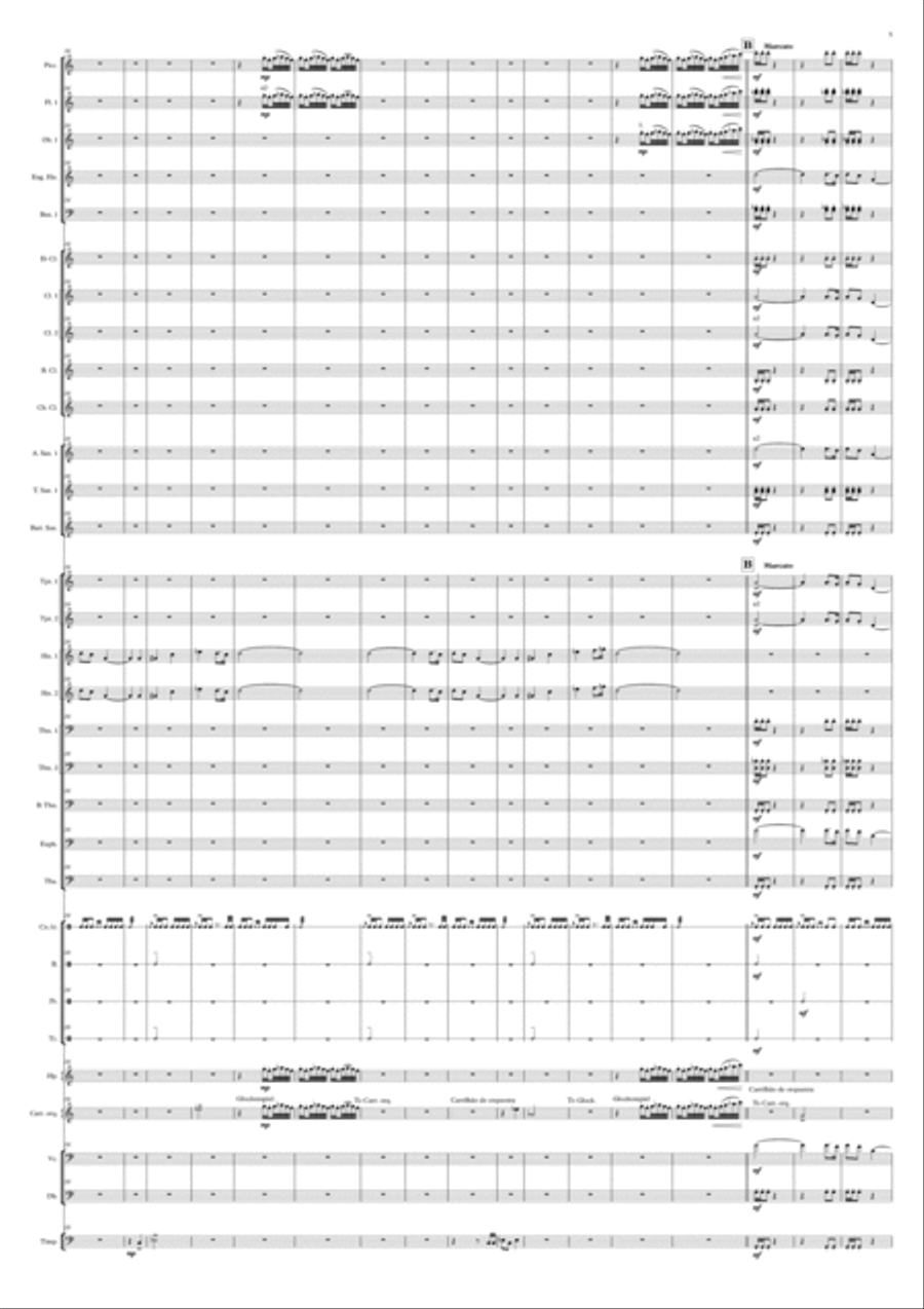 First Military Suite for Band Concert Band scores gallery preview page 6