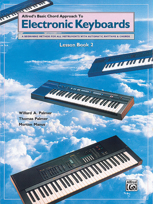 Book cover for Chord Approach to Electronic Keyboards Lesson Book, Book 2