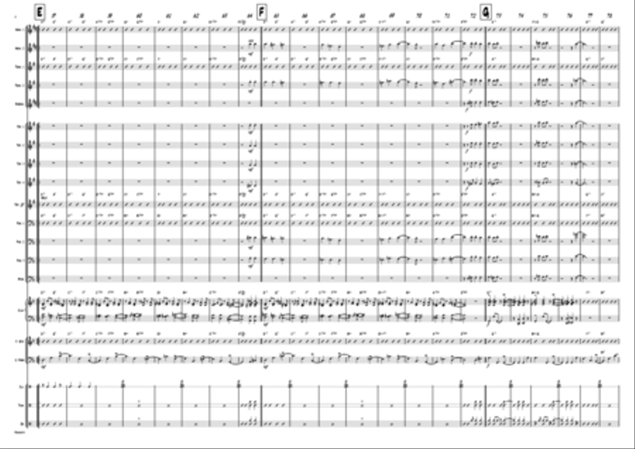 Mi Pescadito - Salsa - Big Band - Score Only Jazz Ensemble scores gallery preview page 4