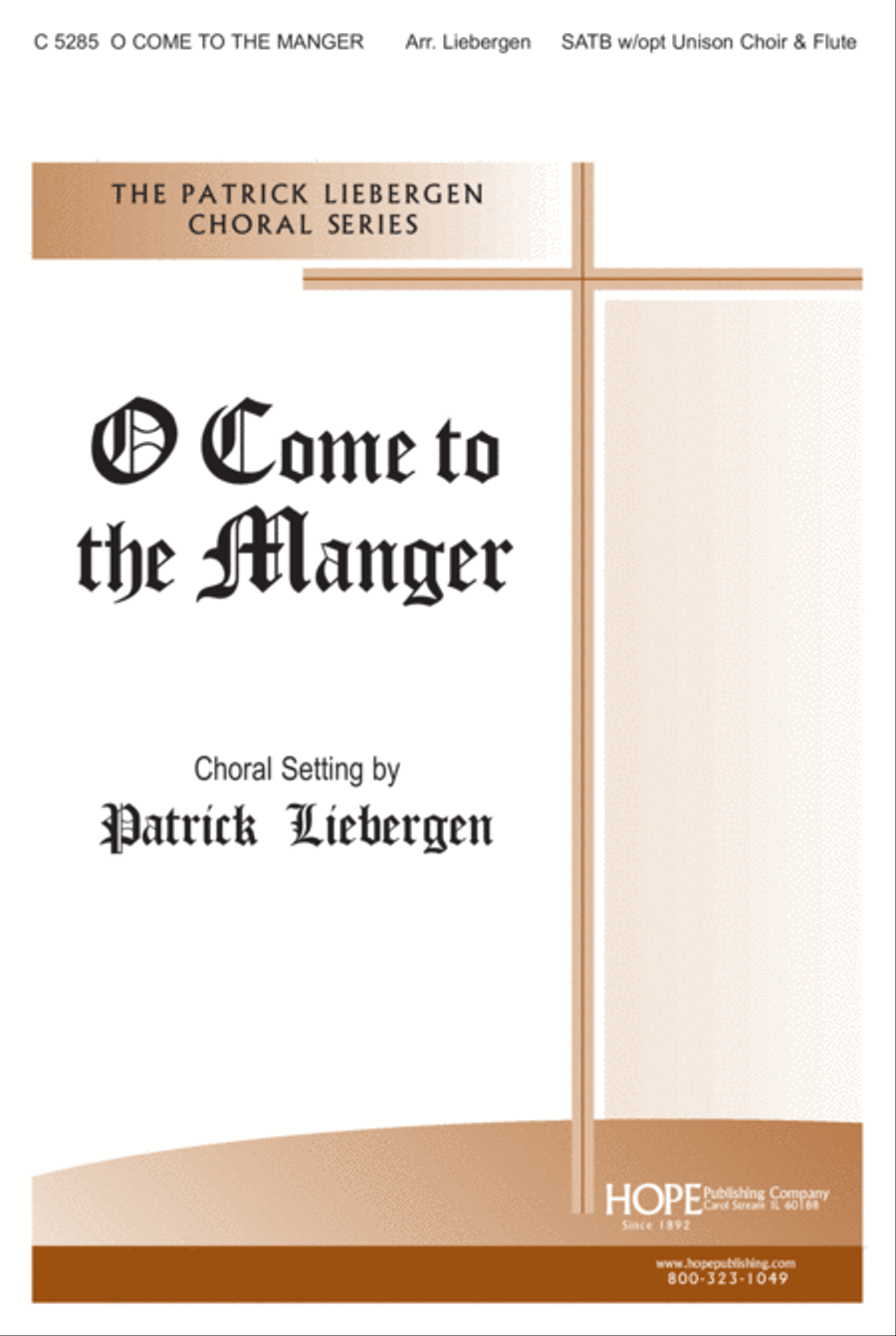 O Come to the Manger Children's Choir scores gallery preview page 1