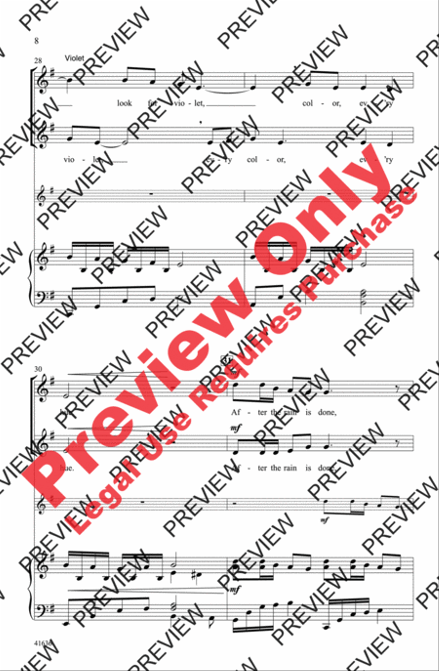 Ribbons in the Sky Ribbons in the Sky 2-Part scores gallery preview page 18