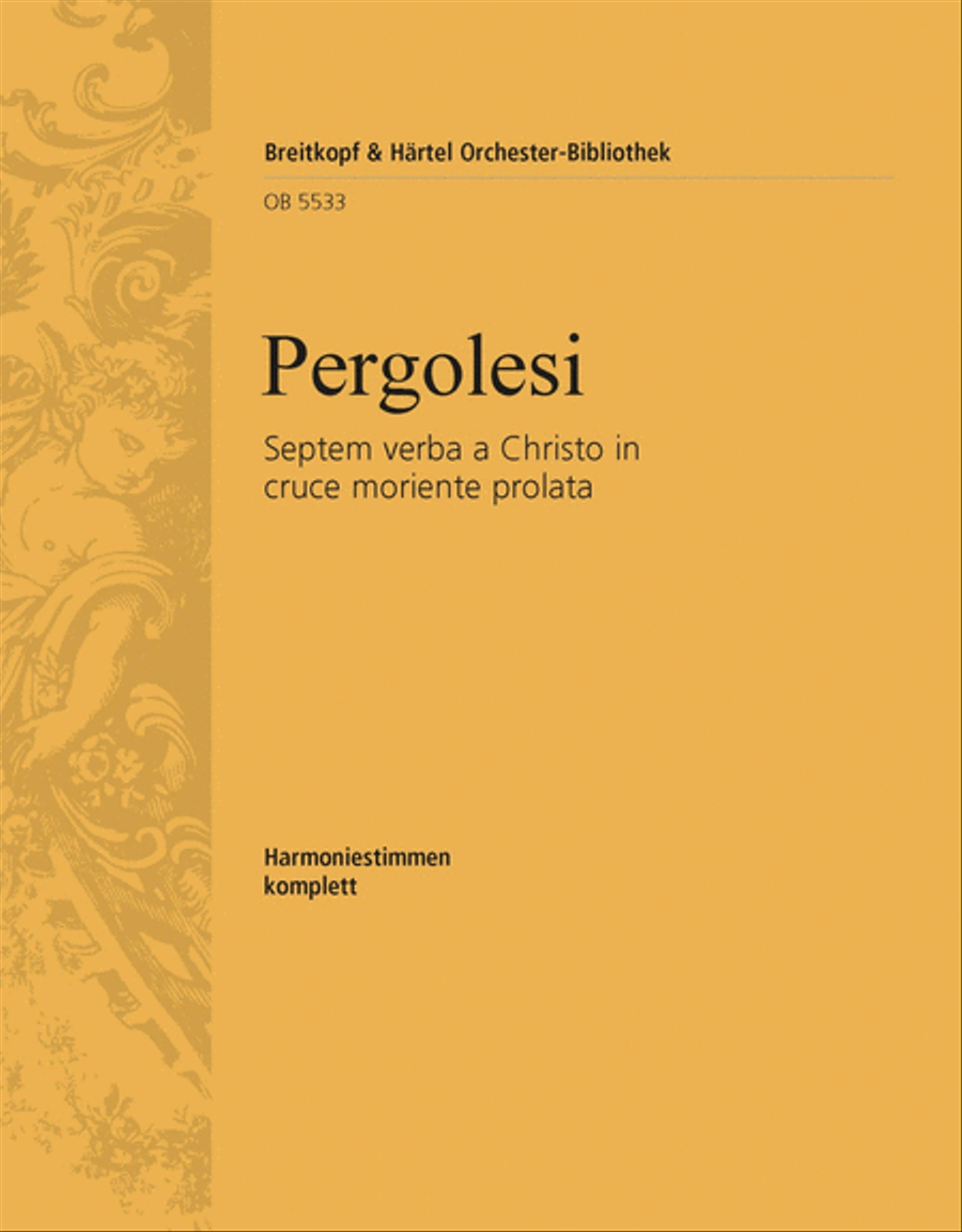 Septem verba a Christo in cruce moriente prolata 4-Part scores gallery preview page 1