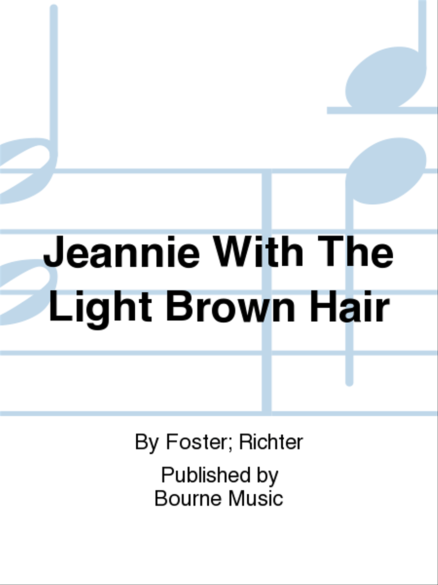 Jeannie With The Light Brown Hair Piano Solo scores gallery preview page 1