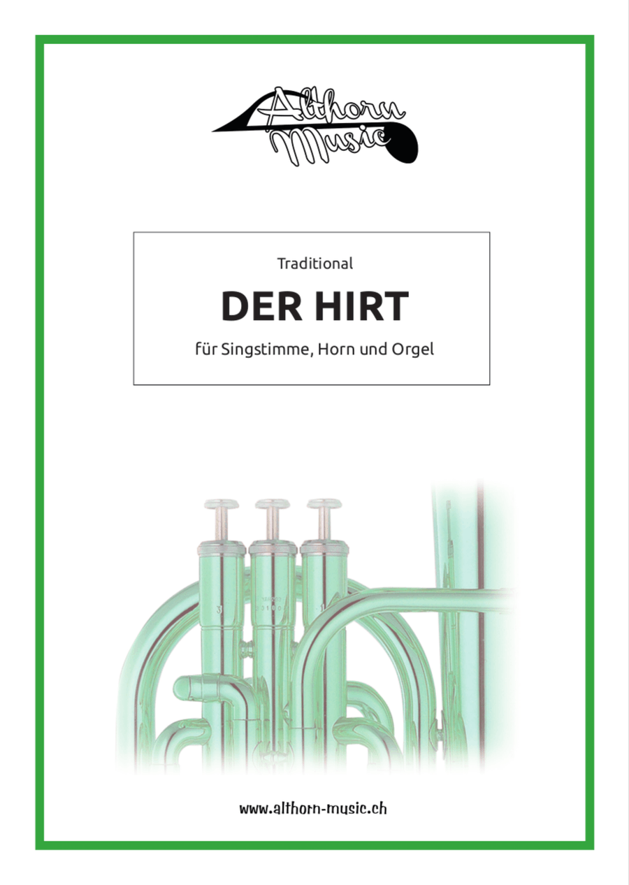 Der Hirt / The shepherd Der Hirt / The shepherd Organ Solo scores gallery preview page 1