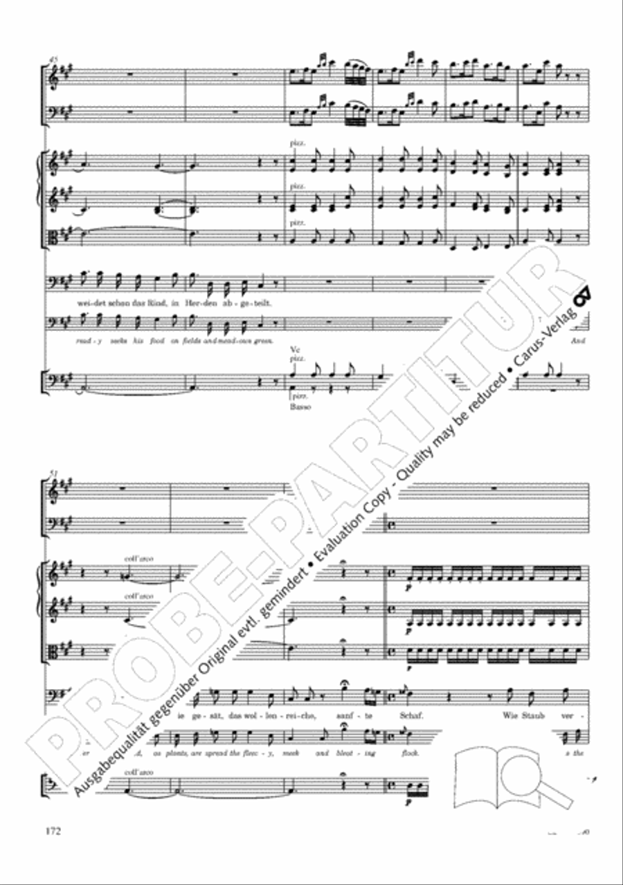 The Creation (Die Schopfung) 4-Part scores gallery preview page 192