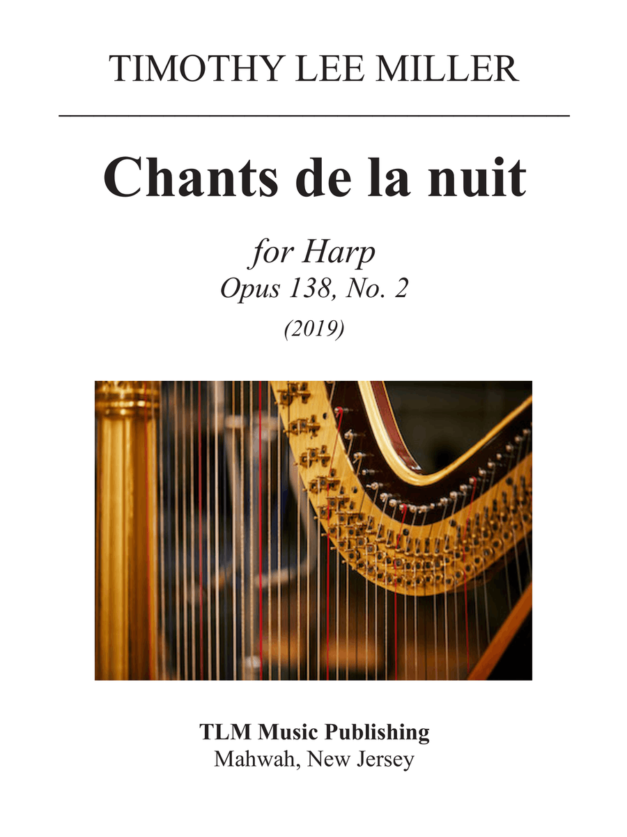 Chants de la nuit Chants de la nuit Harp scores gallery preview page 1