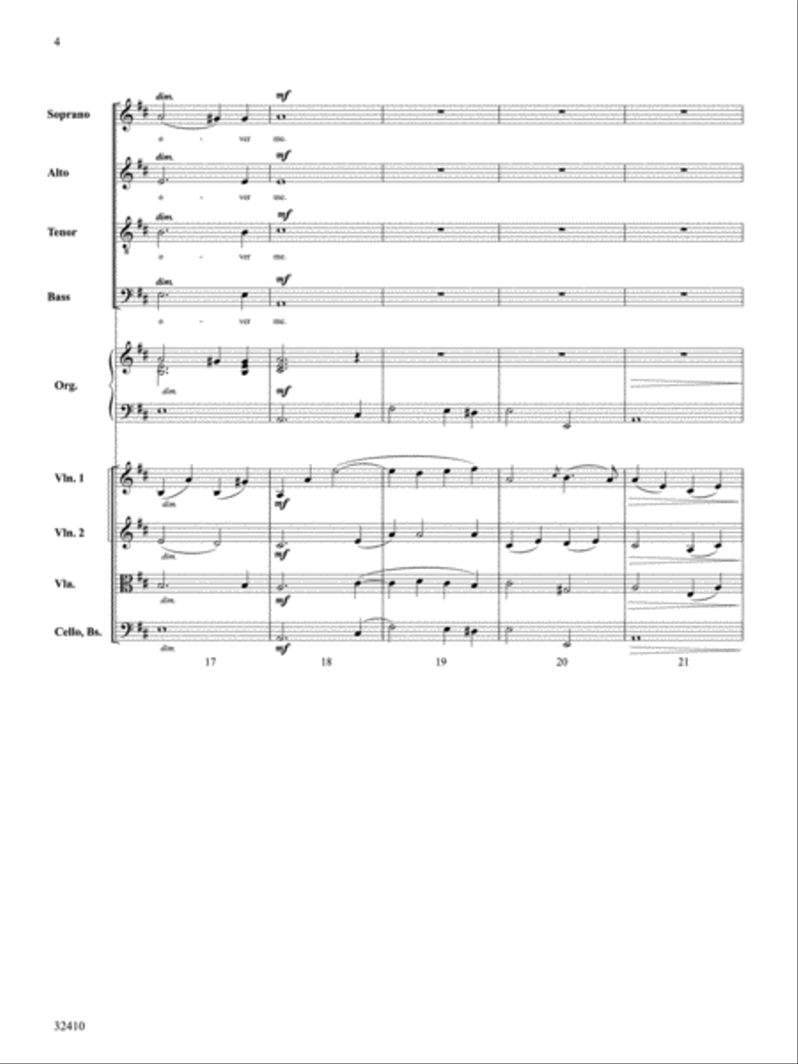 O the Deep Love of Jesus O the Deep Love of Jesus Choir scores gallery preview page 5