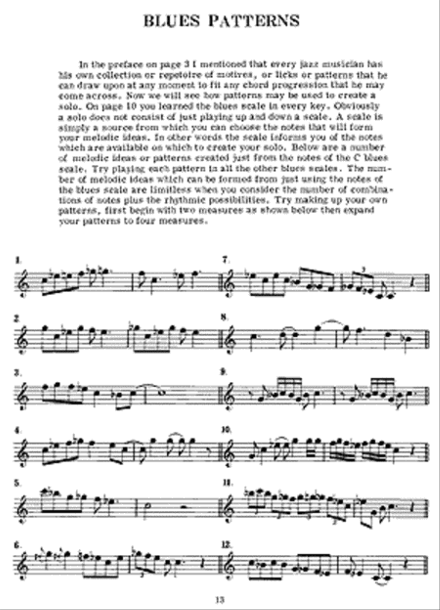 How to Create and Develop a Jazz Sax Solo Saxophone scores gallery preview page 2