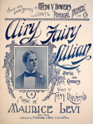 Airy Fairy Lillian. Song and Chorus