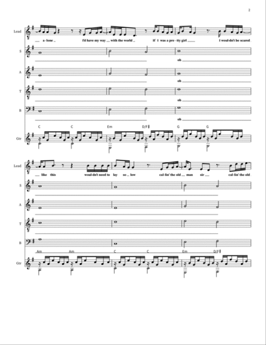 When I Rise When I Rise 4-Part scores gallery preview page 2