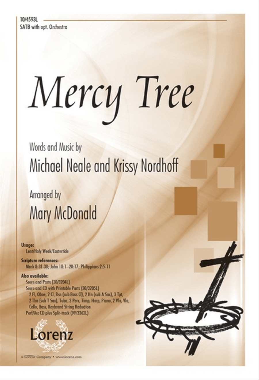 Mercy Tree 4-Part scores gallery preview page 1