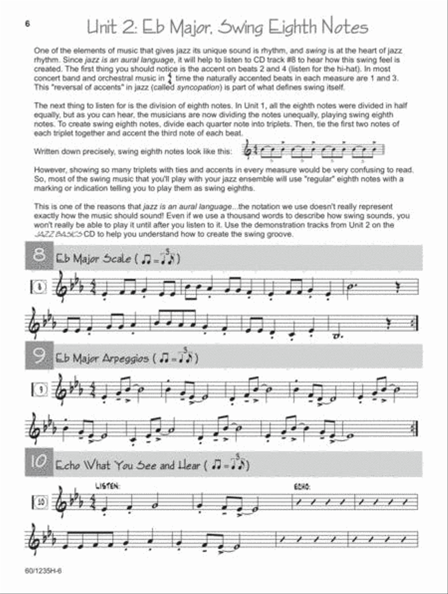 Jazz Basics - Vibes Jazz Ensemble scores gallery preview page 6