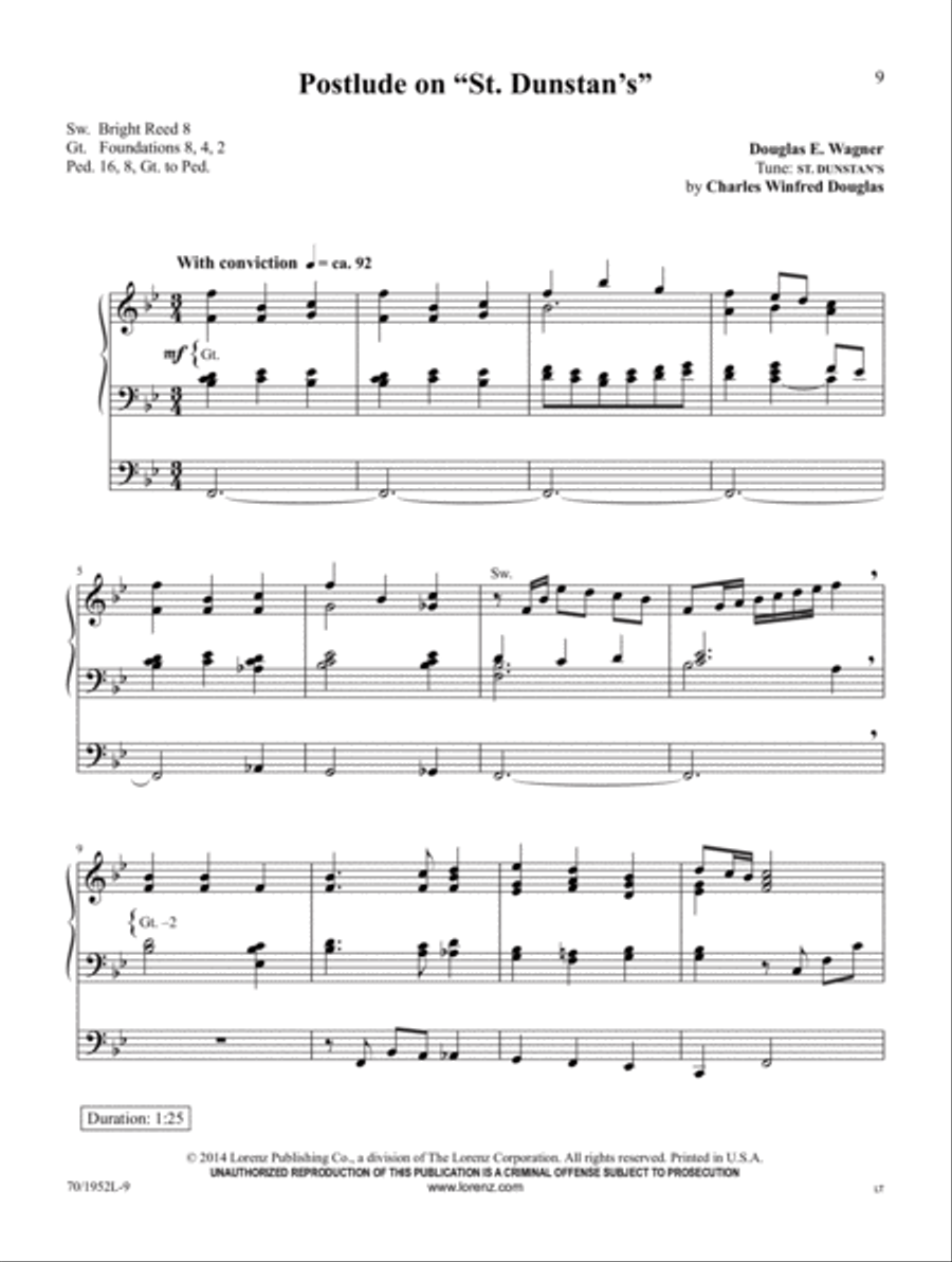Music for Rejoicing Music for Rejoicing Organ Solo scores gallery preview page 4
