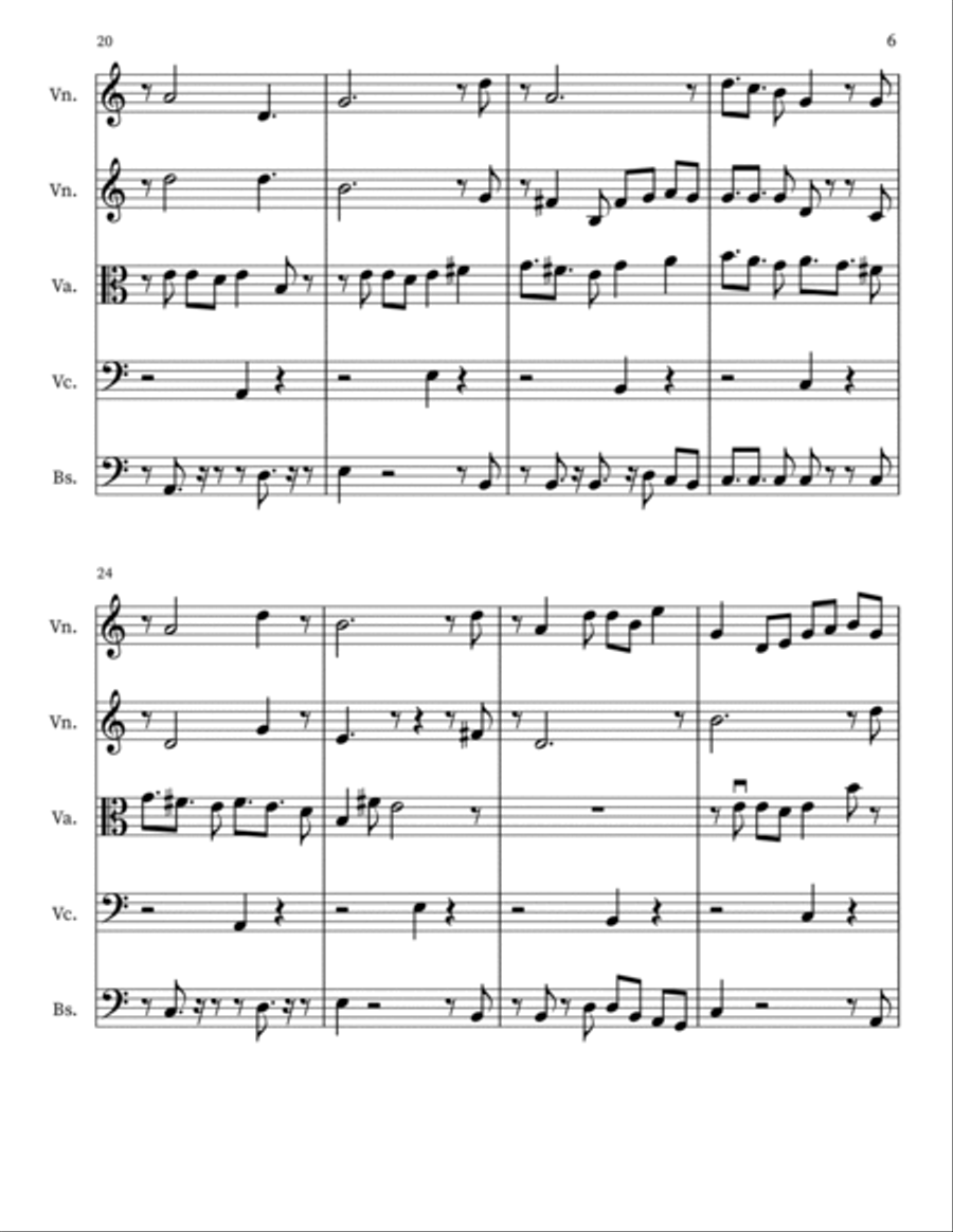 Pop Off! Orchestra scores gallery preview page 6