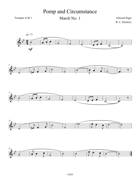 Pomp and Circumstance (Brass Quintet) image number null