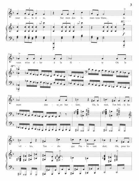 SAINT-SAËNS: Sabre en main, Op. 26 no. 4 (transposed to F major)