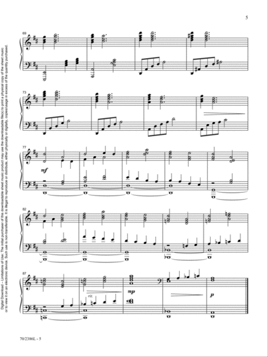 The Church Pianist's Library, Vol. 31 Piano Solo scores gallery preview page 5
