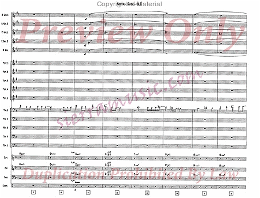 Carl Carl Jazz Ensemble scores gallery preview page 3