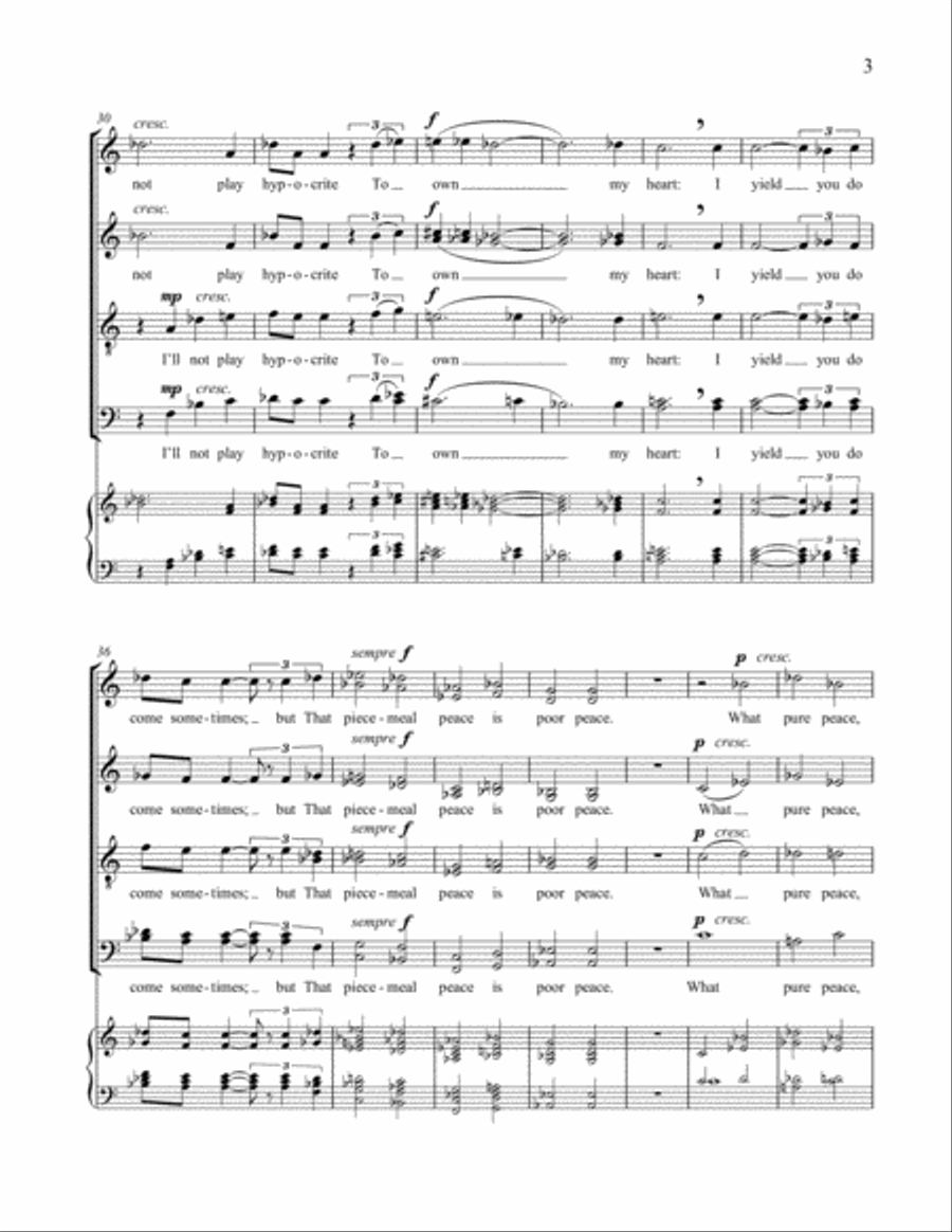 Peace Peace Divisi scores gallery preview page 4