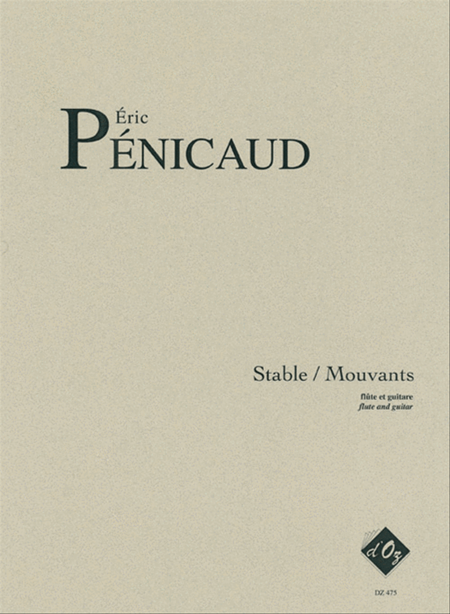 Stable / Mouvants Flute scores gallery preview page 1