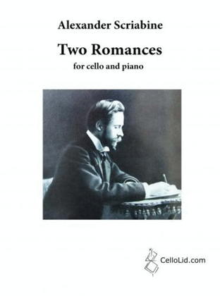 Book cover for Two Romances for Cello & Pf