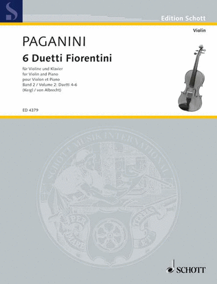 Book cover for 6 Duetti Fiorentini