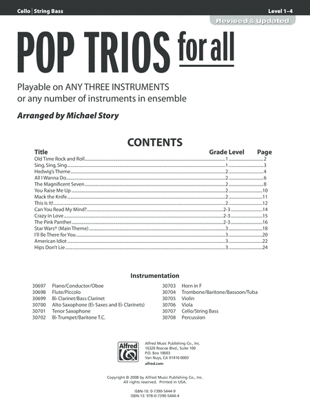 Pop Trios for All