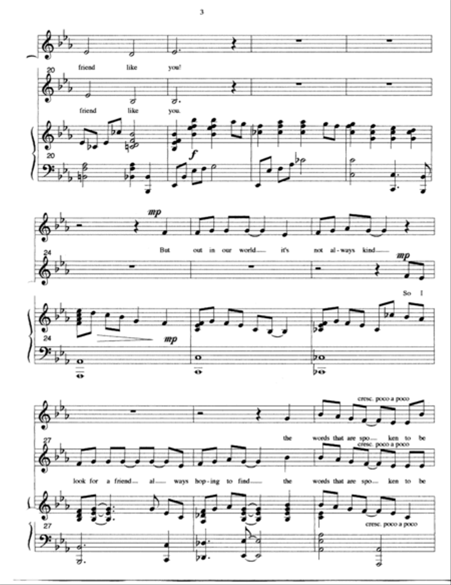 A Friend Like You SA scores gallery preview page 3
