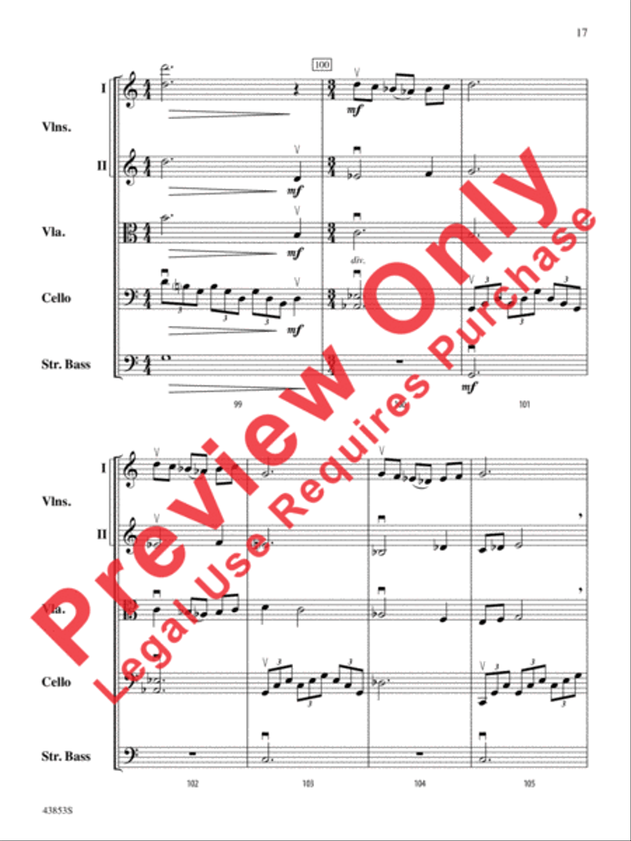 Miraj String Orchestra scores gallery preview page 18