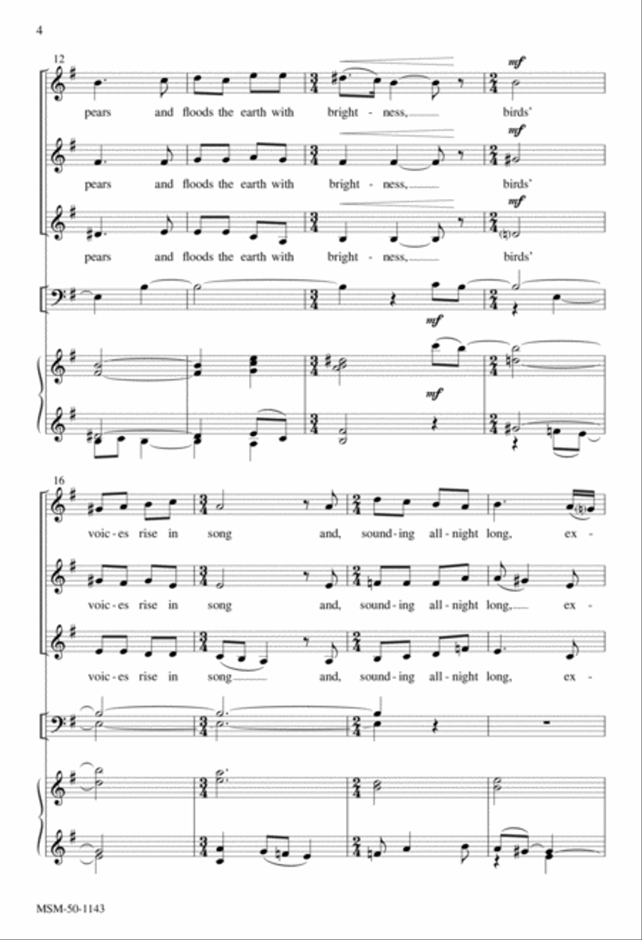 Carol of the Birds Carol of the Birds SSA scores gallery preview page 4
