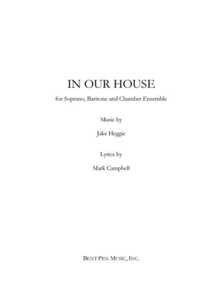 Book cover for In Our House (full score)