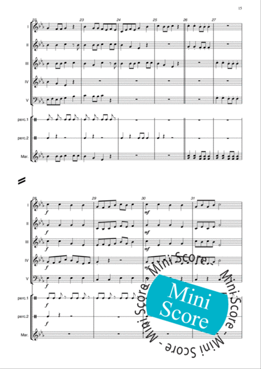 Global Girls Concert Band scores gallery preview page 19