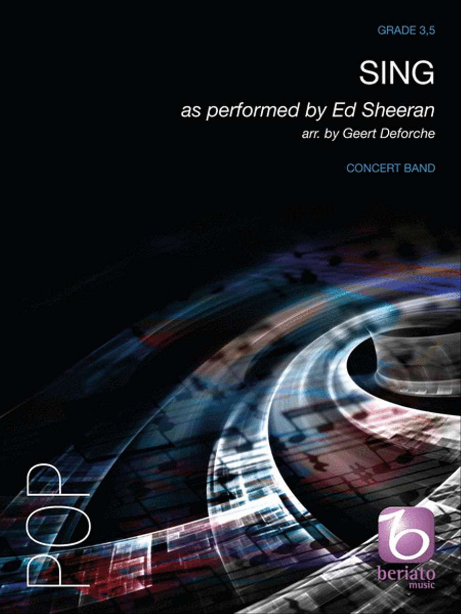 Sing Concert Band scores gallery preview page 1