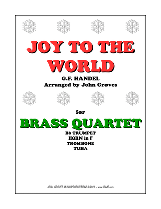 Book cover for Joy To The World - Brass Quartet