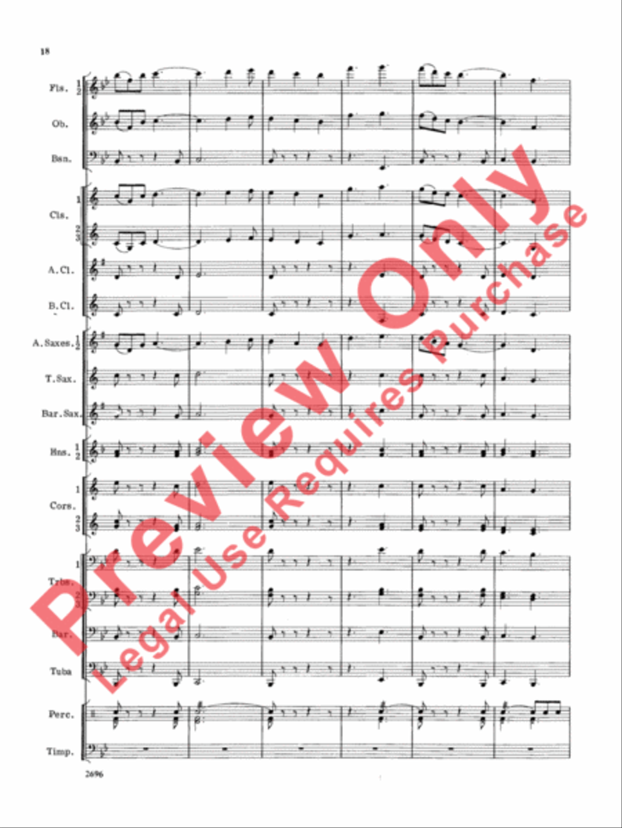 Hudson River Suite Hudson River Suite Concert Band scores gallery preview page 19