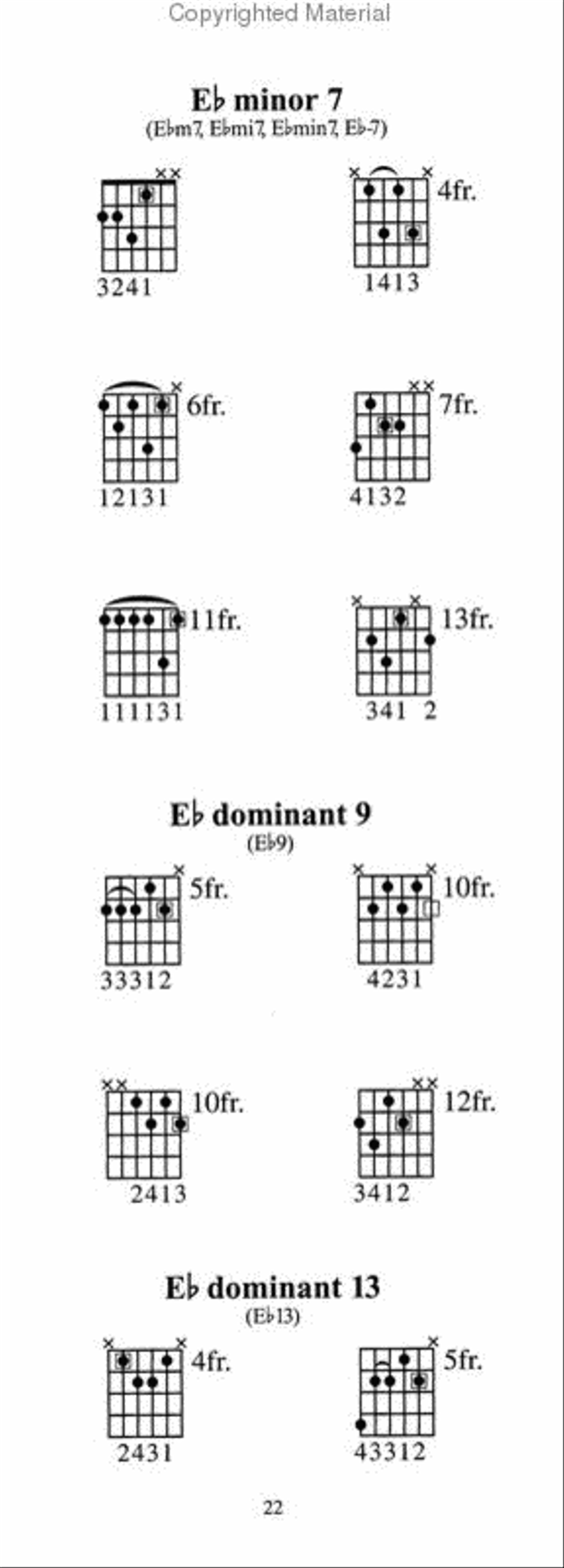 The Left-Hand Guitar Chord Casebook Guitar scores gallery preview page 4
