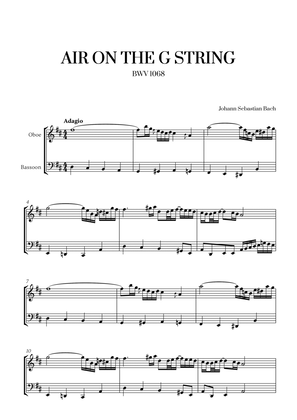 Johann Sebastian Bach - Air on the G String for Oboe and Bassoon