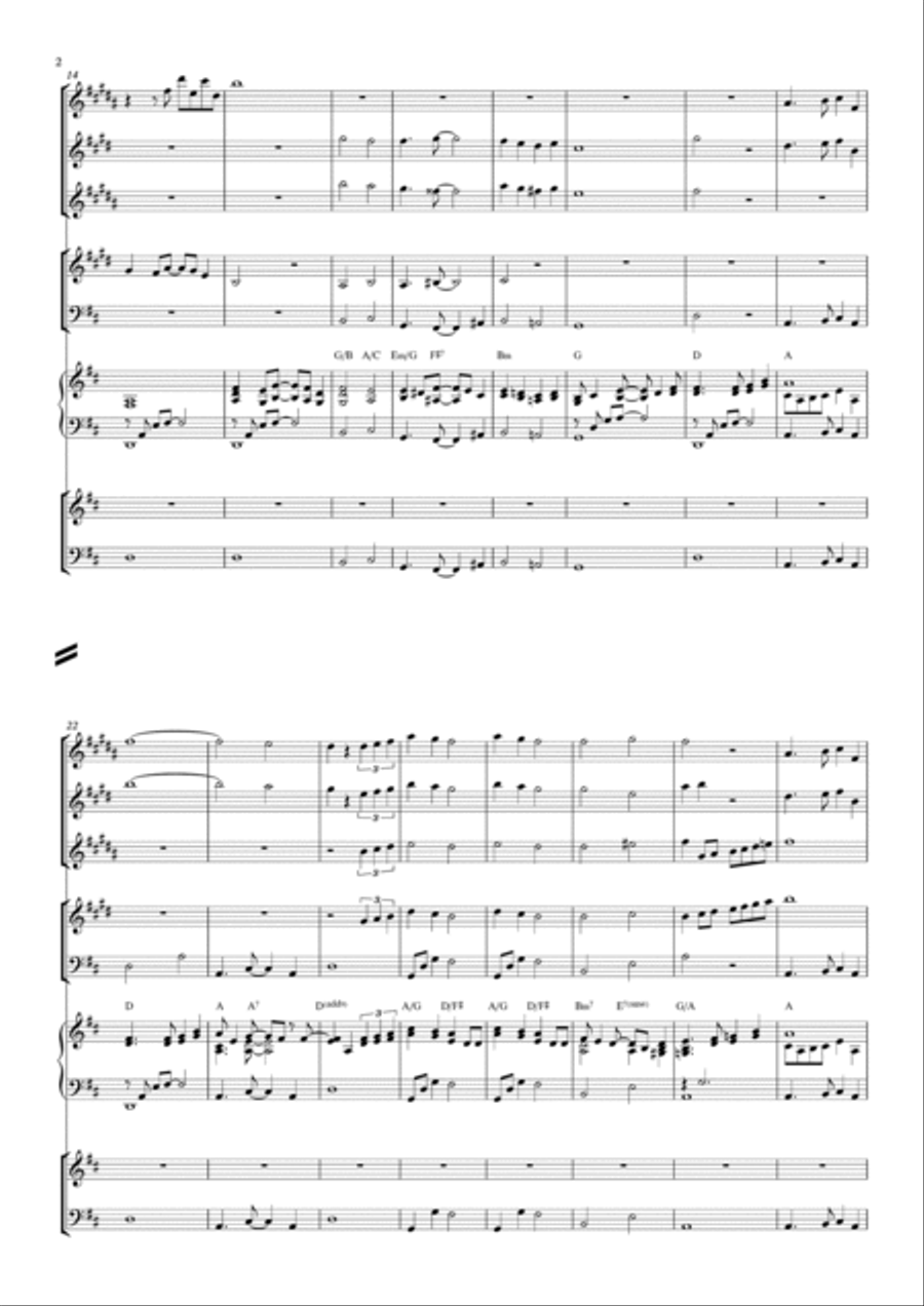 A Whole New World Concert Band scores gallery preview page 2